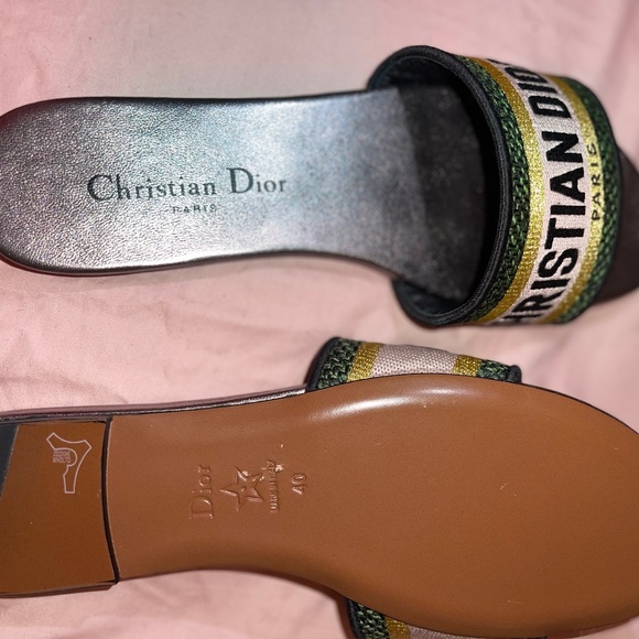 Christian Dior Slides - Picture 1 of 3